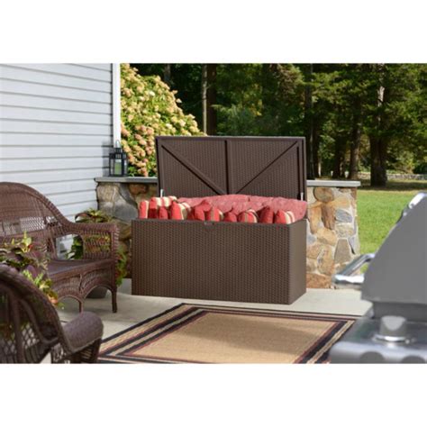 arrow metal deck box|Spacemaker Steel Deck Box 134 Gallon .